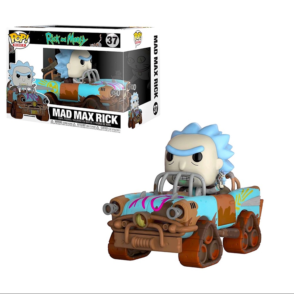 Funko Pop Rides Rick And Morty Mad Max Rick Figure